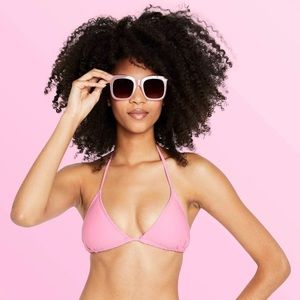 Stoney Clover Lane x Target Textured Triangle Bikini Top
